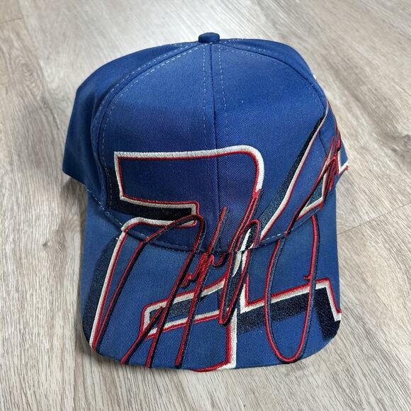Vintage Jeff Gordon NASCAR‎ Hat Snapback Blue Pepsi Racing Competitors View Cap - Picture 1 of 8